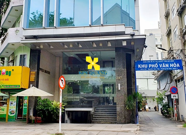 Bán tòa nhà góc 2MT 207 Nguyễn Văn Thủ