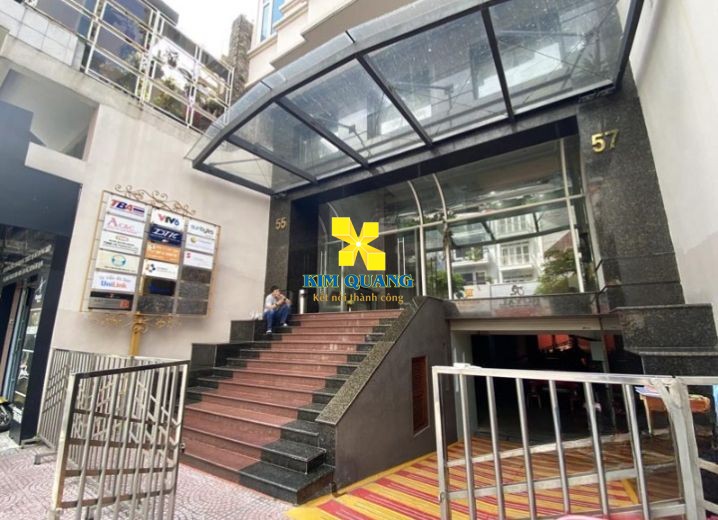 Cho thuê tòa nhà 55 Nguyễn Văn Giai phường Tân Định