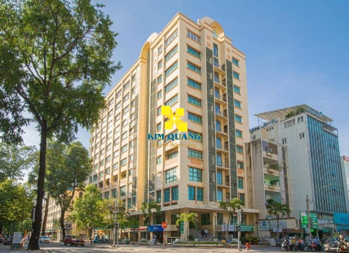 Cho thuê tòa nhà góc 2MT 12 Mạc Đĩnh Chi Phường Sài Gòn