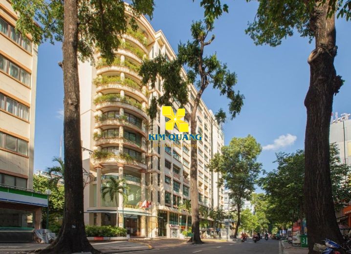 Cho thuê tòa nhà góc 2MT 12 Mạc Đĩnh Chi Phường Sài Gòn