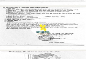 BÁN ĐẤT MẶT TIỀN 103 TRẦN QUỐC TOẢN