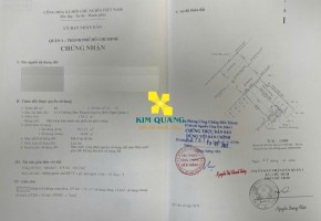 BÁN NHÀ MẶT TIỀN ĐƯỜNG HÀN THUYÊN QUẬN 1