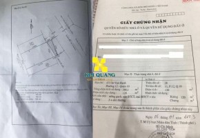 BÁN NHÀ MẶT TIỀN ĐƯỜNG SƯ VẠN HẠNH QUẬN 10