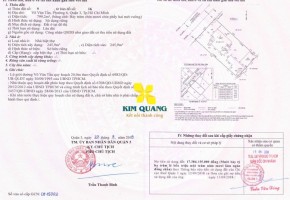BÁN NHÀ MẶT TIỀN VÕ VĂN TẦN