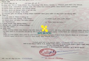 BÁN VILLA 35/11 TRẦN ĐÌNH XU