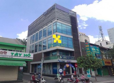 Bán tòa nhà góc 2MT 129 - 131 Đinh Tiên Hoàng