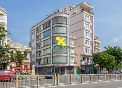 Cho Thuê Tòa Nhà GÓC 2MT 185 Bến Vân Đồn Phường Khánh Hội