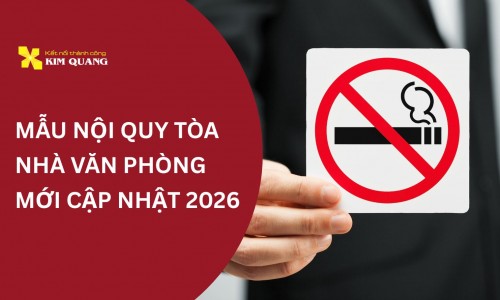 Mẫu nội quy tòa nhà văn phòng mới cập nhật 2026