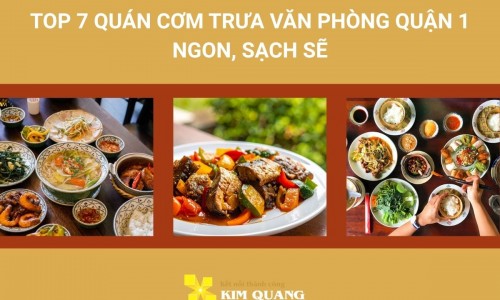 Top 7 quán cơm trưa văn phòng quận 1 ngon, sạch sẽ