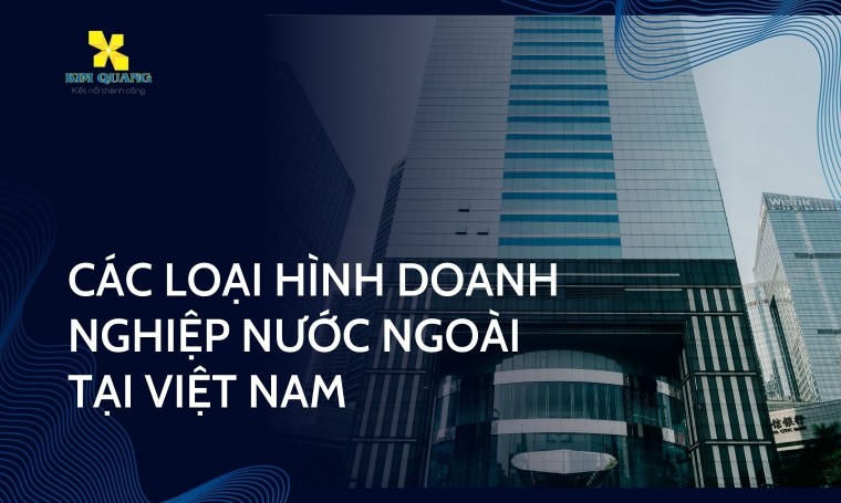 Các loại hình doanh nghiệp nước ngoài tại Việt Nam