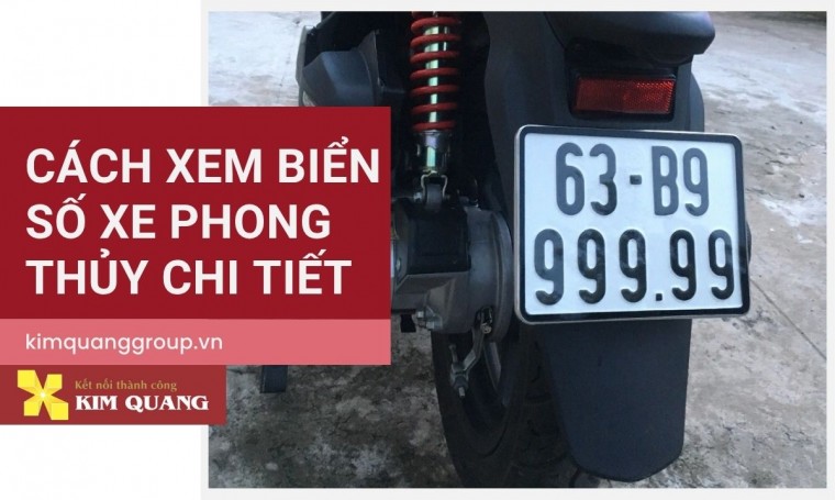 Cách xem biển số xe phong thủy chi tiết