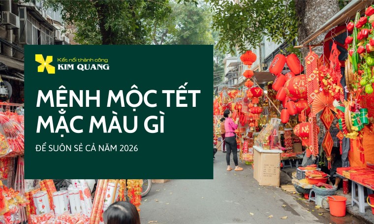 Mệnh mộc tết mặc màu gì để suôn sẻ cả năm 2026
