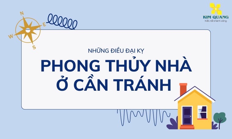 Những điều đại kỵ phong thủy nhà ở cần tránh