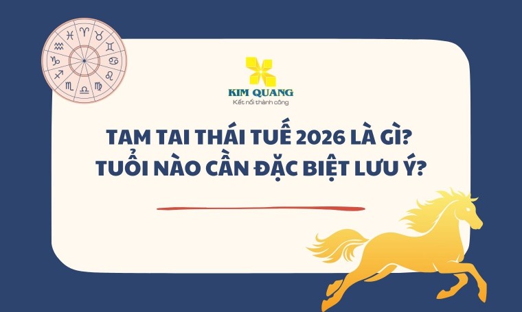 Tam tai thái tuế 2026 là gì? Tuổi nào cần đặc biệt lưu ý?