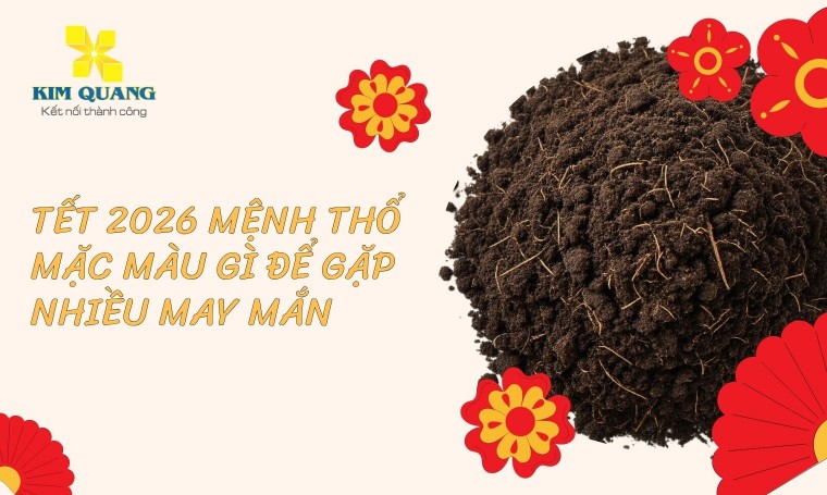 Tết 2026 mệnh Thổ mặc màu gì để gặp nhiều may mắn