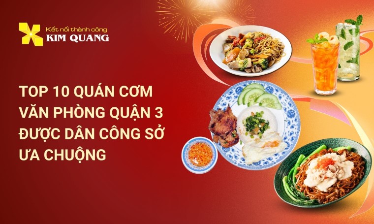 Top 10 quán cơm văn phòng quận 3 được dân công sở ưa chuộng
